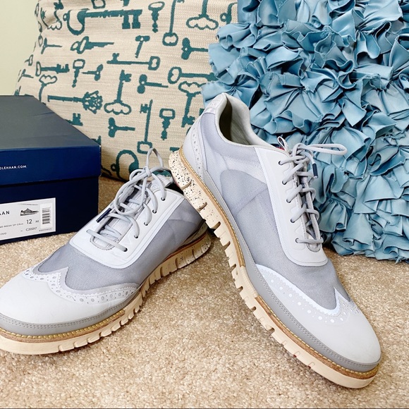 Cole Haan Other - ❤️HP❤️Mens grey COLE HAAN ZeroGrand Mesh laceup 12
